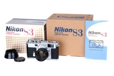 Lot 164 - A Nikon S3 Year 2000 Limited Edition Rangefinder Camera