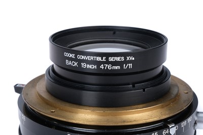 Lot 234 - A Cooke Convertiable Series XVa Triple Convertible   Lens