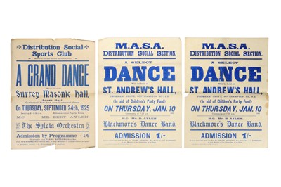 Lot 962 - Collection of 20 Early Entertainment Posters