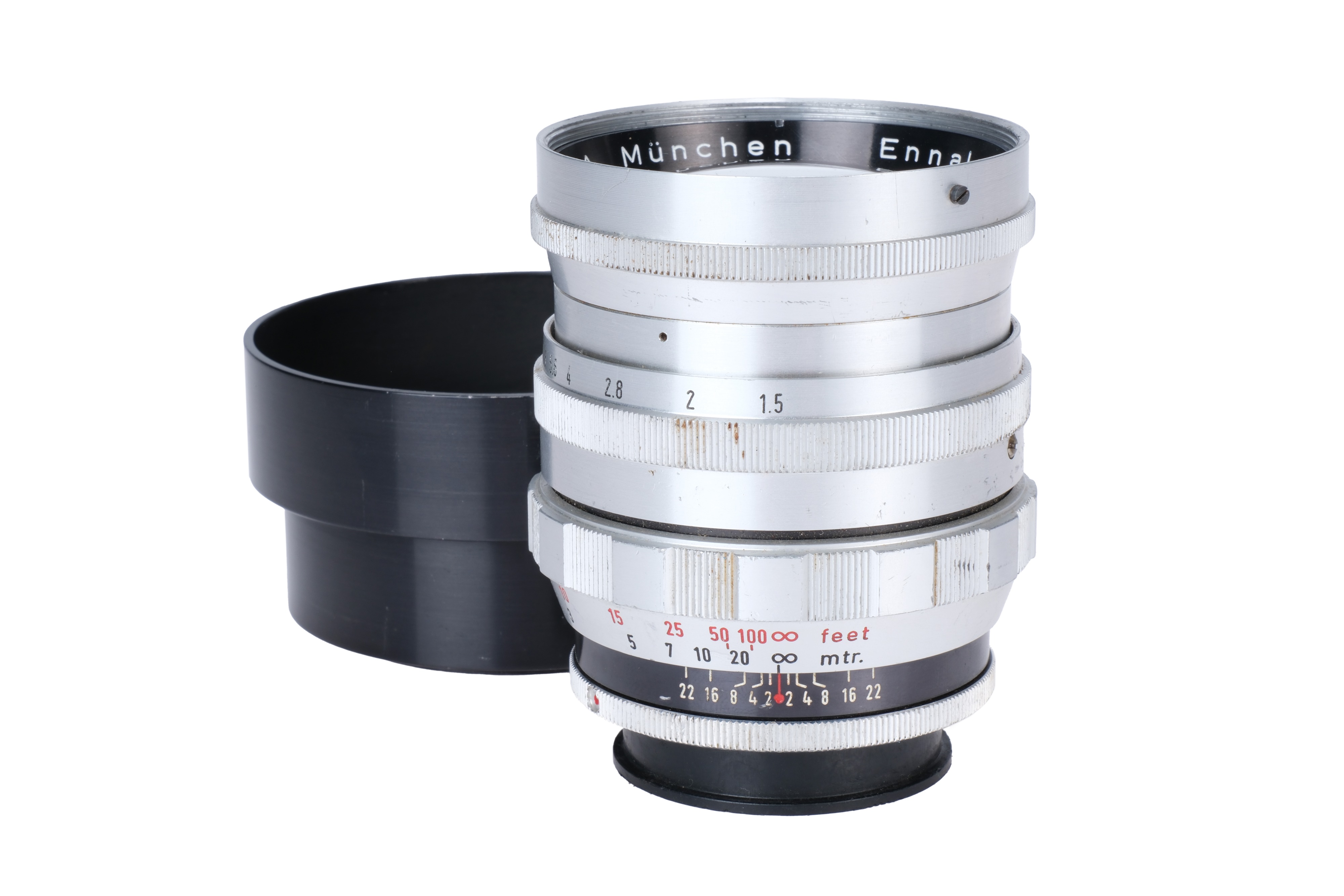 Lot 195 - An Enna Munchen Ennalyt f/1.5 85mm Lens,