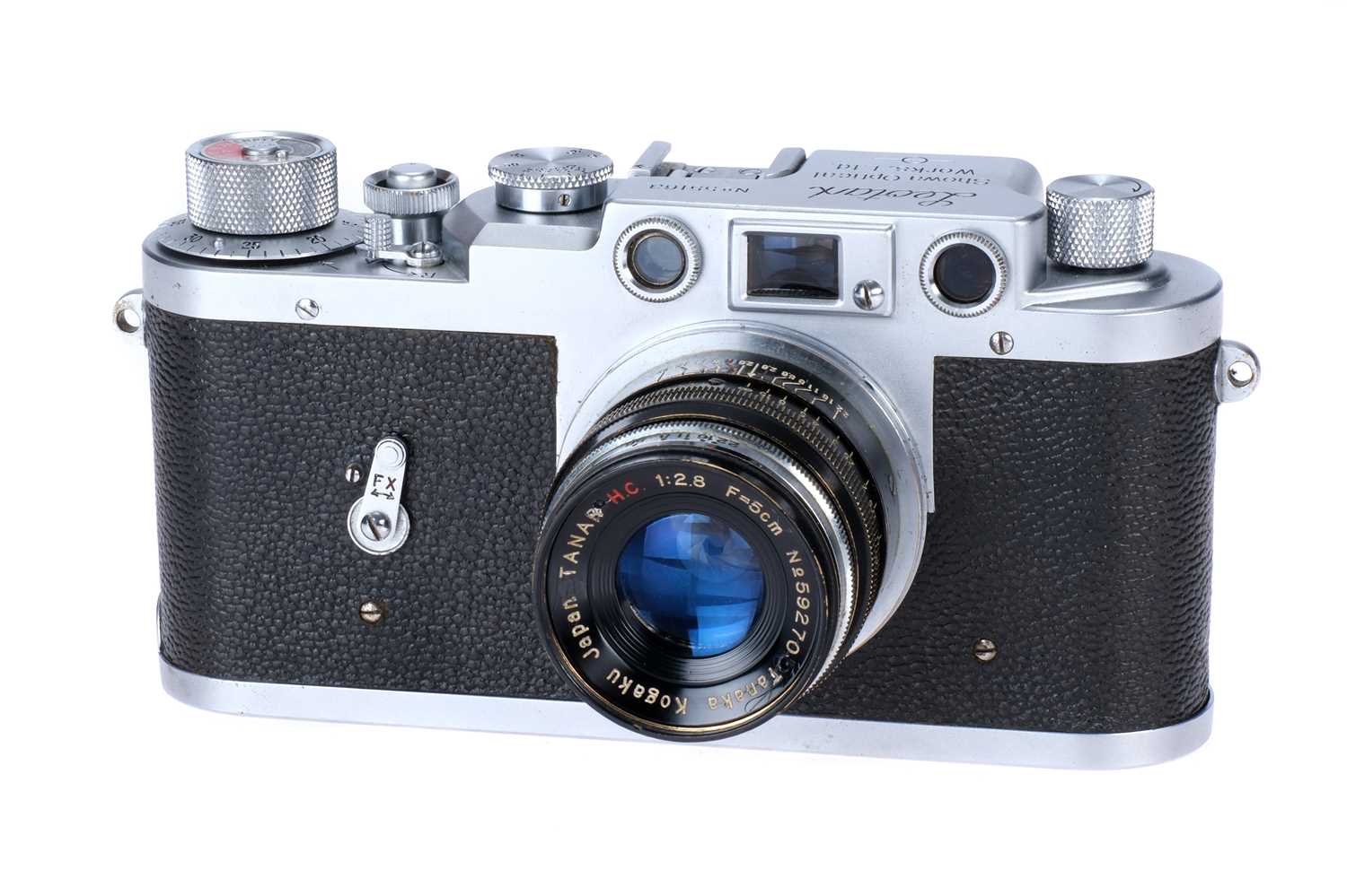 Lot 142 - A Showa Kogaku Leotax K Rangefinder Camera,