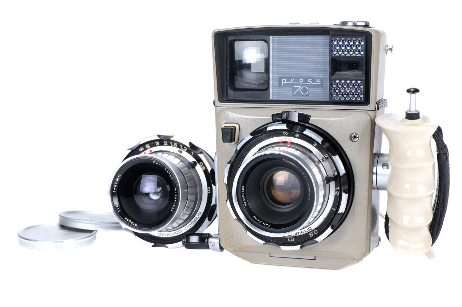 Lot 217 - A Linhof Press 70 Medium Format Rangefinder Camera