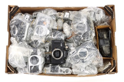 Lot 207 - A Large Selection of 35mm SLR Camera Bodies.- non Working.