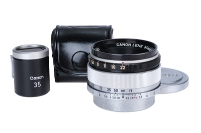 Lot 113 - A Canon f/1.8 35mm Lens