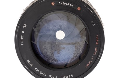 Lot 320 - A S.F.O.M Type 103 f/6 593.7mm Lens