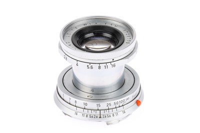 Lot 5 - A Leitz Wetzlar Elmar f/2.8 50mm Collapsible Lens