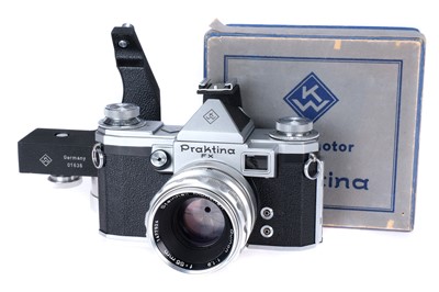 Lot 183 - A KameraWerkstatten Praktina FX SLR Camera