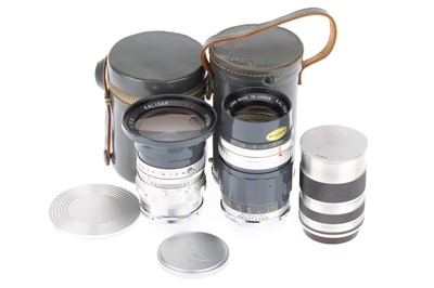 Lot 659 - A Selection of Kaligar Lenses and Extension Tubes