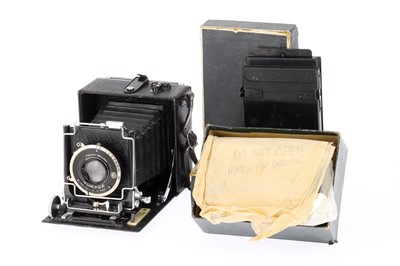 Lot 411 - A Soho Precision Medium Format Folding Plate Camera