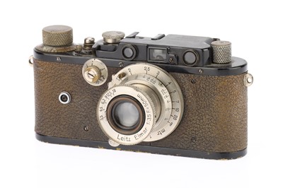 Lot 14 - A Leitz Wetzlar Leica III 35mm Rangefinder Camera