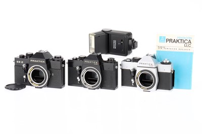 Lot 544 - A Selection of Praktica 35mm SLR Camera Bodies