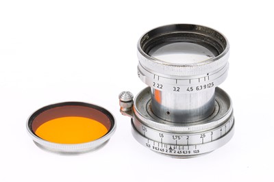 Lot 44 - A Leitz Wetzlar Summitar f/2 5cm (50mm) Collapsible Lens