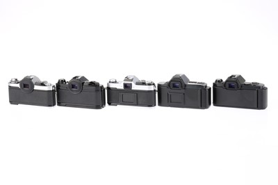 Lot 336 - A Group of Canon 35mm SLR Camera Bodies