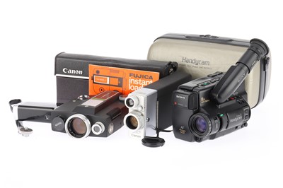 Lot 550 - A Small Selection of Movie and Video Cameras