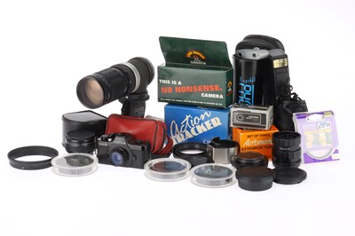 Lot 898 - A Selection of 110 Film Cameras as Other Photographica