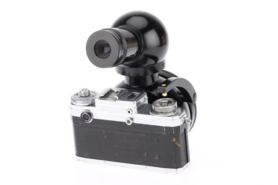 Lot 534 - A Contax IIIa with Microscope Reflex Attachment