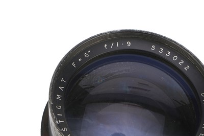 Lot 220 - A Dallmeyer Super Six f/1.9 6" Lens