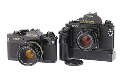 Lot 539 - A Pair of Canon 35mm SLR Cameras