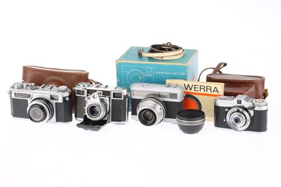 Lot 540 - A Selection of 35mm Viewfinder Cameras