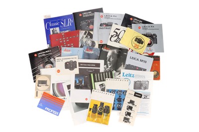 Lot 907 - A Collection of Leica Literature