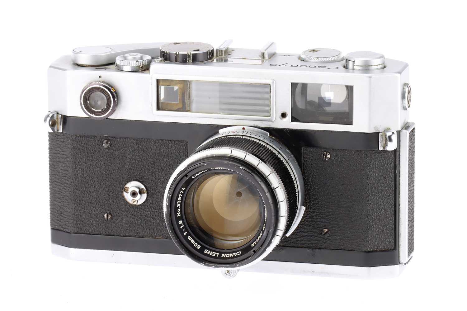 Lot 335 A Canon 7s 35mm Rangefinder Camera