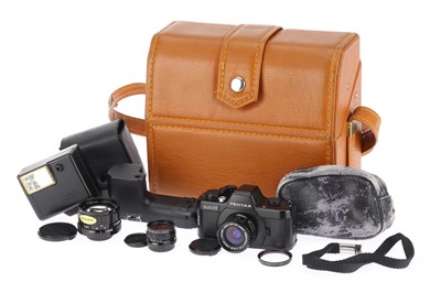 Lot 531 - A Pentax Auto 110 Camera Outfit