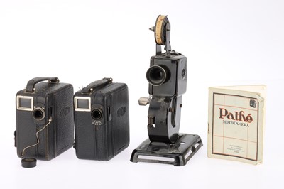 Lot 527 - A Pair of Pathescope Cine Cameras