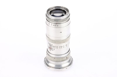 Lot 605 - A Steinheil Munchen Triplar f/4.5 13.5cm (135mm) Lens