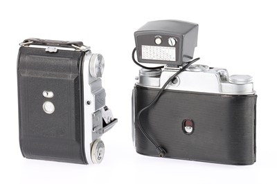 Lot 378 - A Pair of Medium Format Folding Cameras