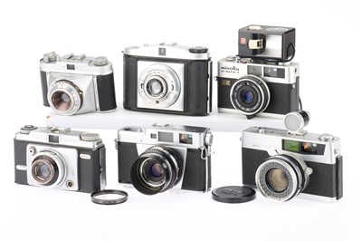 Lot 577 - A Selection of Film Cameras