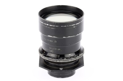 Lot 854 - A Dallmeyer Telephoto f/4.5 12in. Large Format Camera Lens