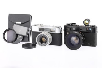 Lot 292 - A Pair of Yashica 35mm Film Cameras