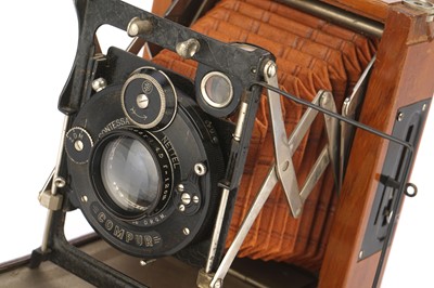 Lot 230 - A Contessa Nettel Sonnet Tropen 6.5x9cm Camera