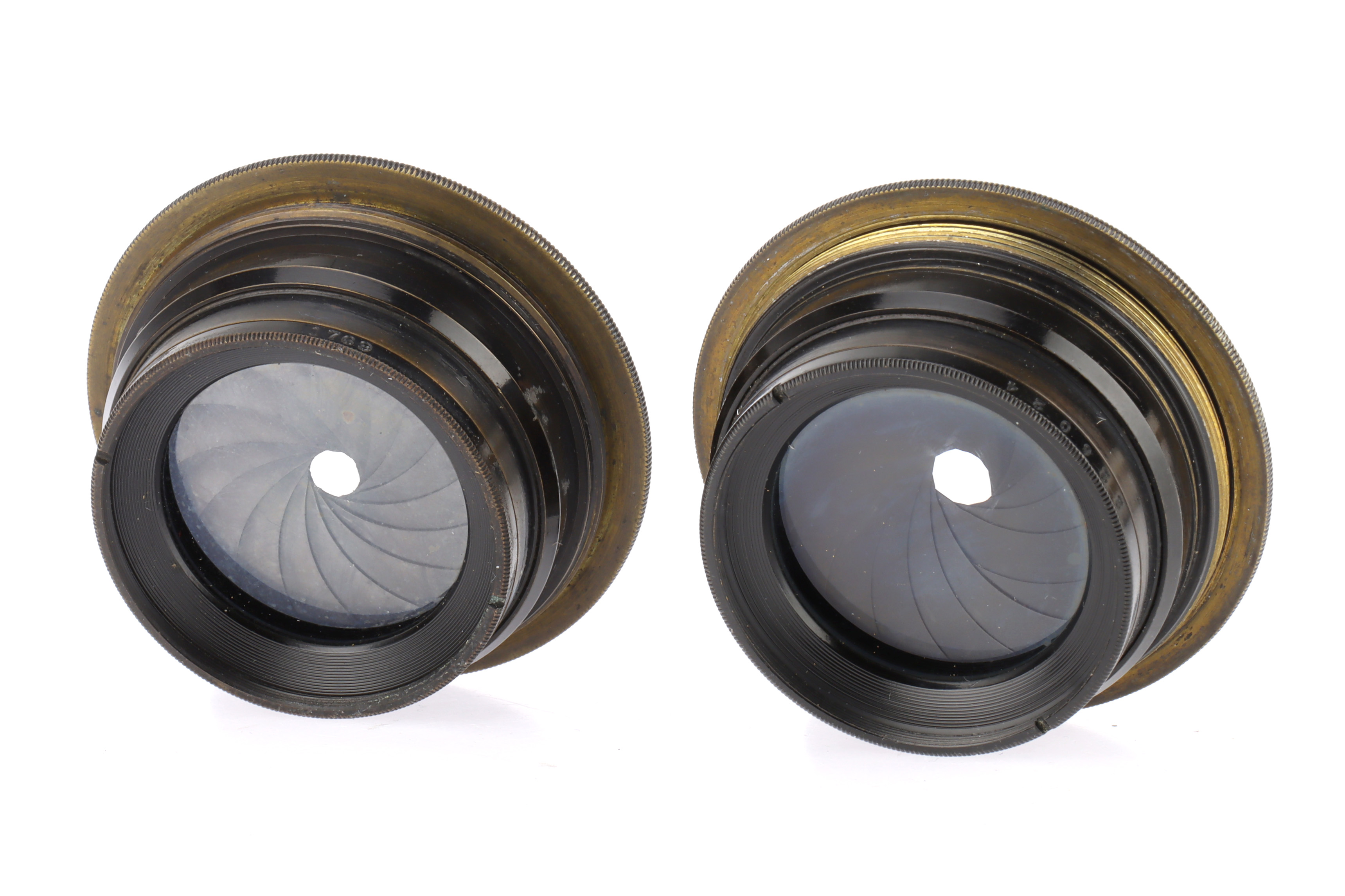 Lot 831 - Two Carl Zeiss Tessar f/4.5 15cm (150mm)