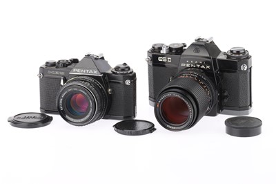 Lot 357 - A Pair of Pentax 35mm Film Cameras