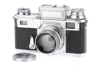 Lot 116 - A Zeiss Ikon Contax III 35mm Rangefinder Camera