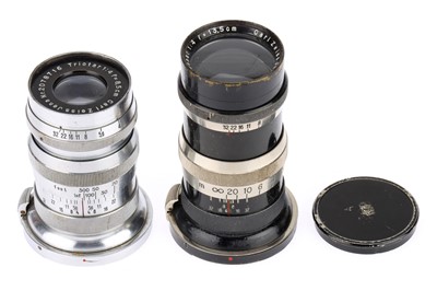 Lot 844 - Two Carl Zeiss Jena Rangefinder Camera Lenses