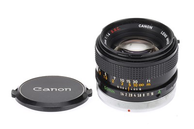 Lot 848 - A Canon FD S.S.C. f/1.4 50mm Lens