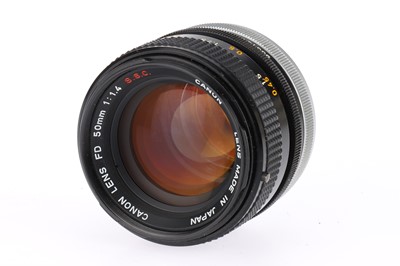 Lot 848 - A Canon FD S.S.C. f/1.4 50mm Lens