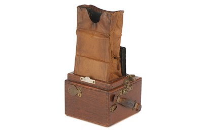 Lot 236 - A Houghton Ensign Roll Film Reflex Tropical 3¼x4¼'' Camera