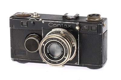 Lot 102 - A Zeiss Ikon Contax I(a) Rangefinder 35mm Camera