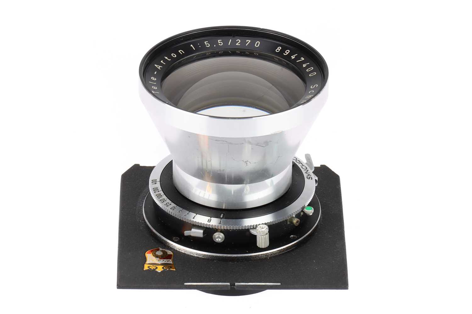 その他 Schneider Tele-Arton 270mm f5.5 #22 Schneider Technika Tele-Arton 270mm f5.5 Large Format Lens in