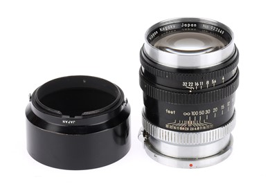 Lot 749 - A Nippon Kogaku Nikkor-P f/2.5 105cm SLR Camera Lens