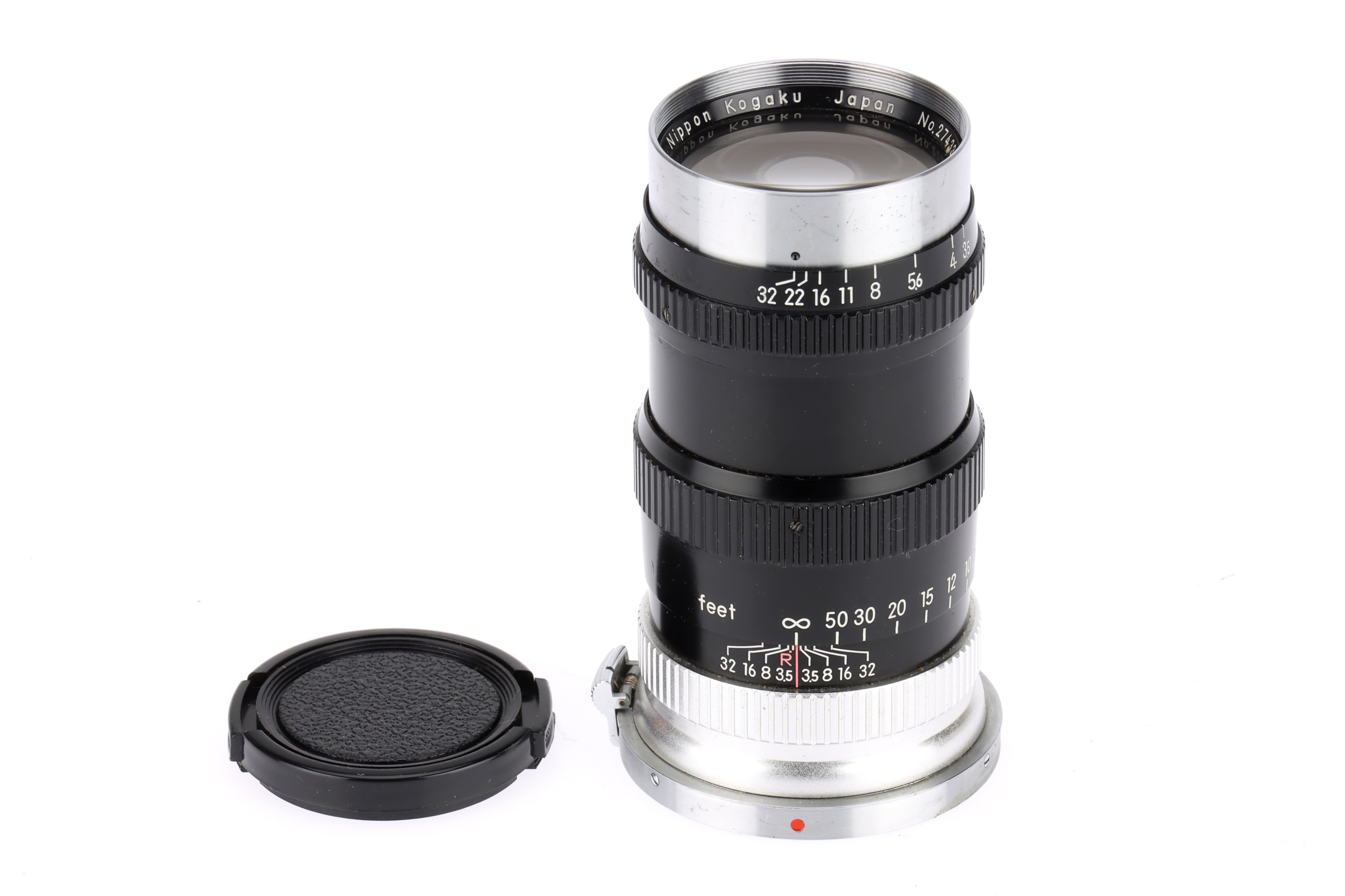 Lot 752 - A Nikon Nippon Kogaku Nikkor-Q f/3.5 13.5cm
