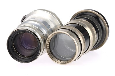 Lot 755 - A Pair of Carl Zeiss Telephoto Camera Lenses