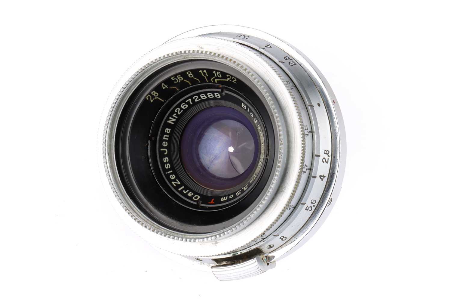 Lot 757 - A Carl Zeiss Jena Biogon f /2.8 3.5cm Camera