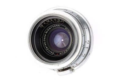 Lot 757 - A Carl Zeiss Jena Biogon f /2.8 3.5cm Camera Lens