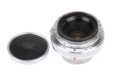 Lot 763 - A  Zeiss-Opton Biogon T f/2.8 35mm Camera Lens