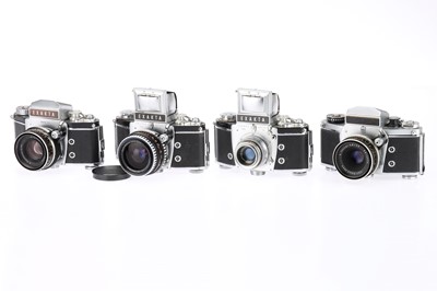 Lot 286 - A Selection of Ihagee Exakta 35mm SLR Cameras