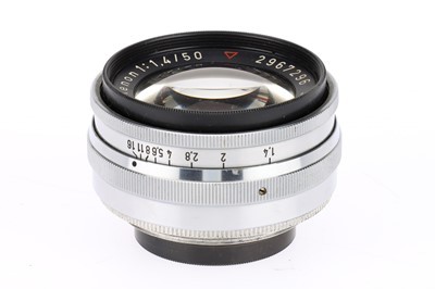 Lot 798 - A Schneider-Kreuznach Xenon f/1.4 50mm